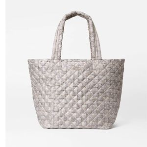NWT MZ Wallace Metro tote Deluxe-M Jute rec(medium)